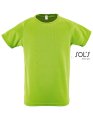 Kinder Sportshirt Raglan Sols 01166 Apple Green